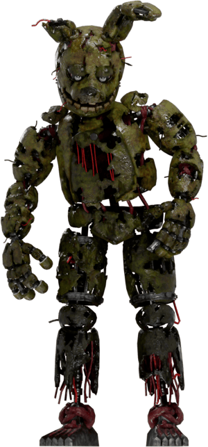 This is the Avatar Image for the SpringTrap (Five Nights at Freddy's AR) AI Voice and Text to Speech Generator